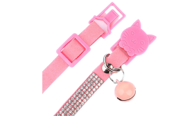 Collar de Gato de Lujo con Cristales