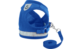 Chaleco Arnés Reflectante para Perros con Correa a Juego