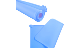 Alfombrilla de Silicona Impermeable para Comedero de Gato – Tapete con Bordes Elevados para Cuencos de Comida