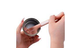 Cuchara de silicona con mango largo para comida de gato – espátula para comida húmeda